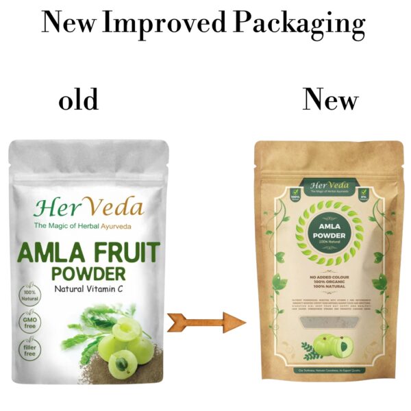 HerVeda Natural Amla Fruit Powder - Image 2