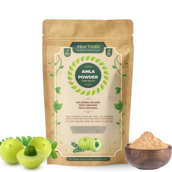 HerVeda Natural Amla Fruit Powder