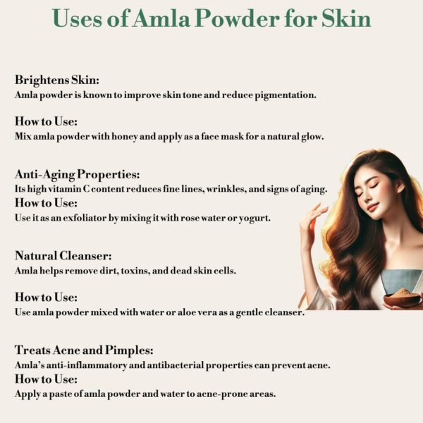 HerVeda Natural Amla Fruit Powder - Image 4